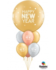 Bukiet Happy New Year - Balony z Helem 