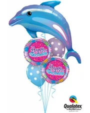 Bukiet Balonowy Delfin - Balony z Helem 