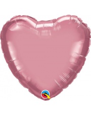 Balony z Helem - Serce 18″ / 46cm - różne kolory