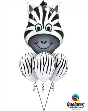 Bukiet Balonowy - Zebra