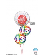  Balony z Helem - Bukiety Urodzinowe