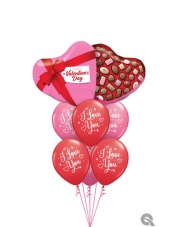 Bukiet Balonowy - Walentynki